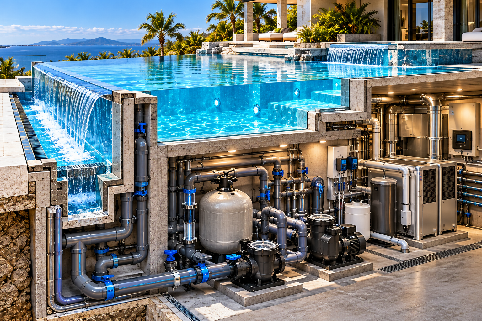 Custom Residential Pools